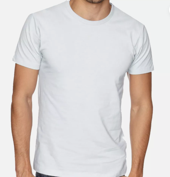 Plain white Short sleeve T-shirt